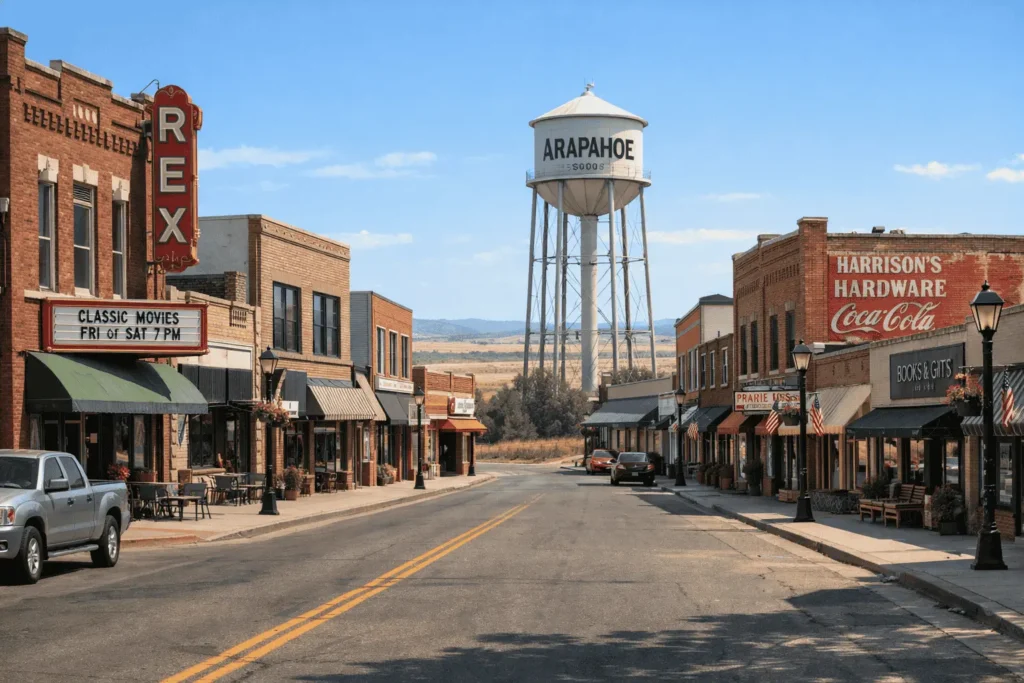 Downtown Arapahoe, Colorado