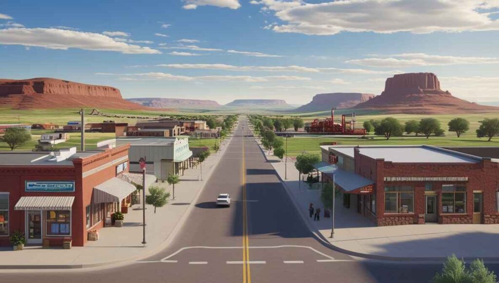 Rangely, Colorado main street