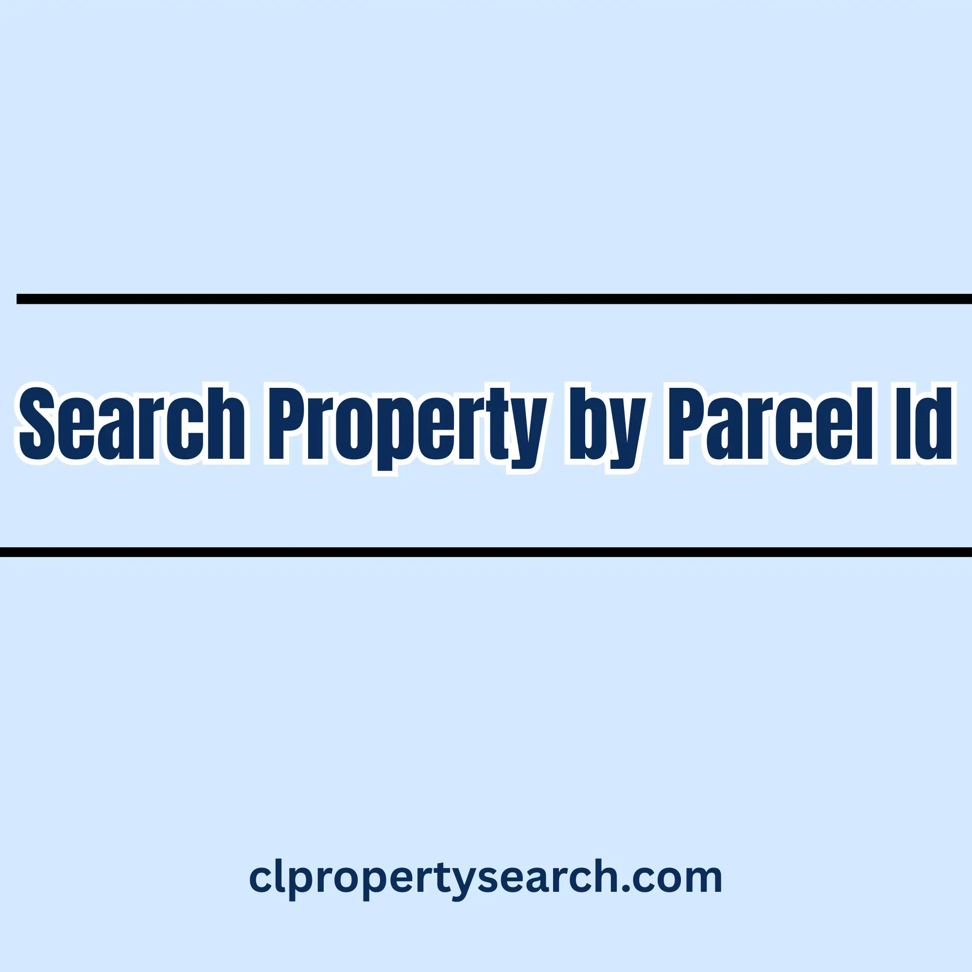 image of property search by parcel id