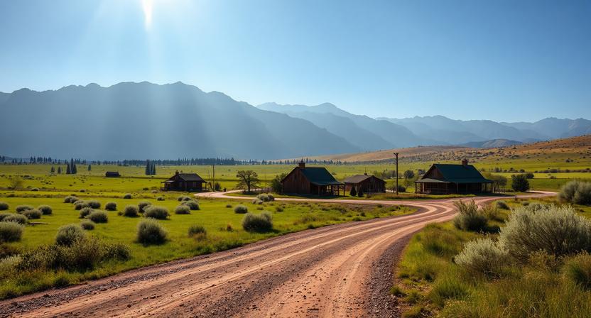 A small settlement in San Isabel, Colorado