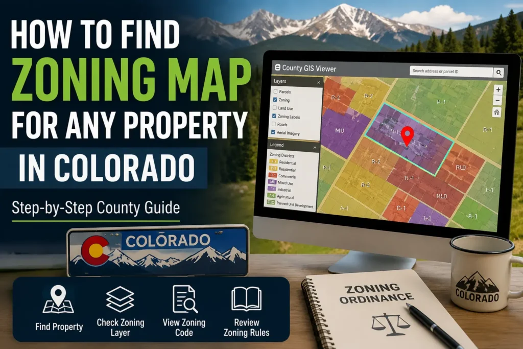 How to Find Zoning Map for Any Property in Colorado