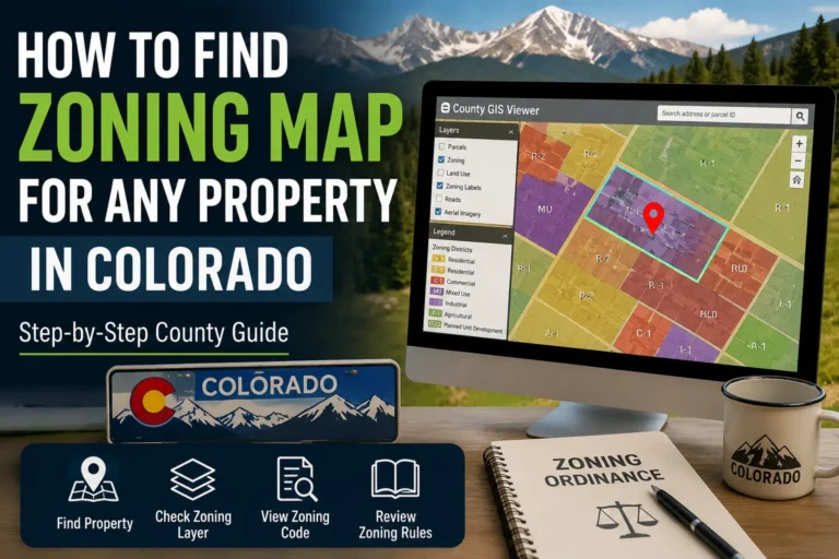 How to Find Zoning Map for Any Property in Colorado