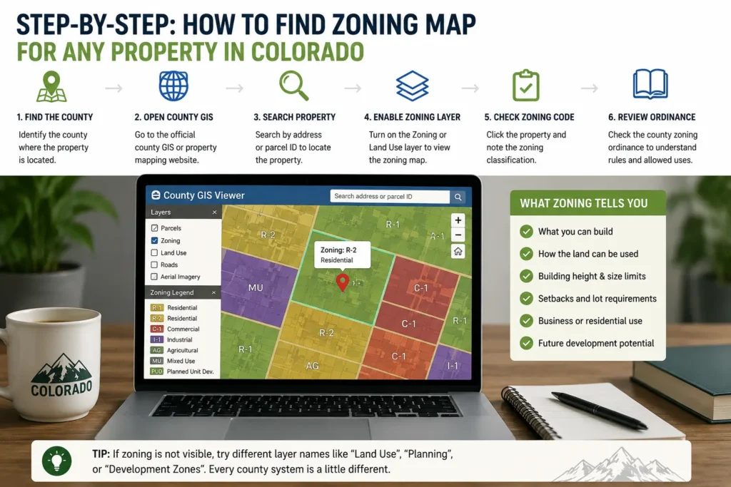 Find Zoning Map for Any Property in Colorado