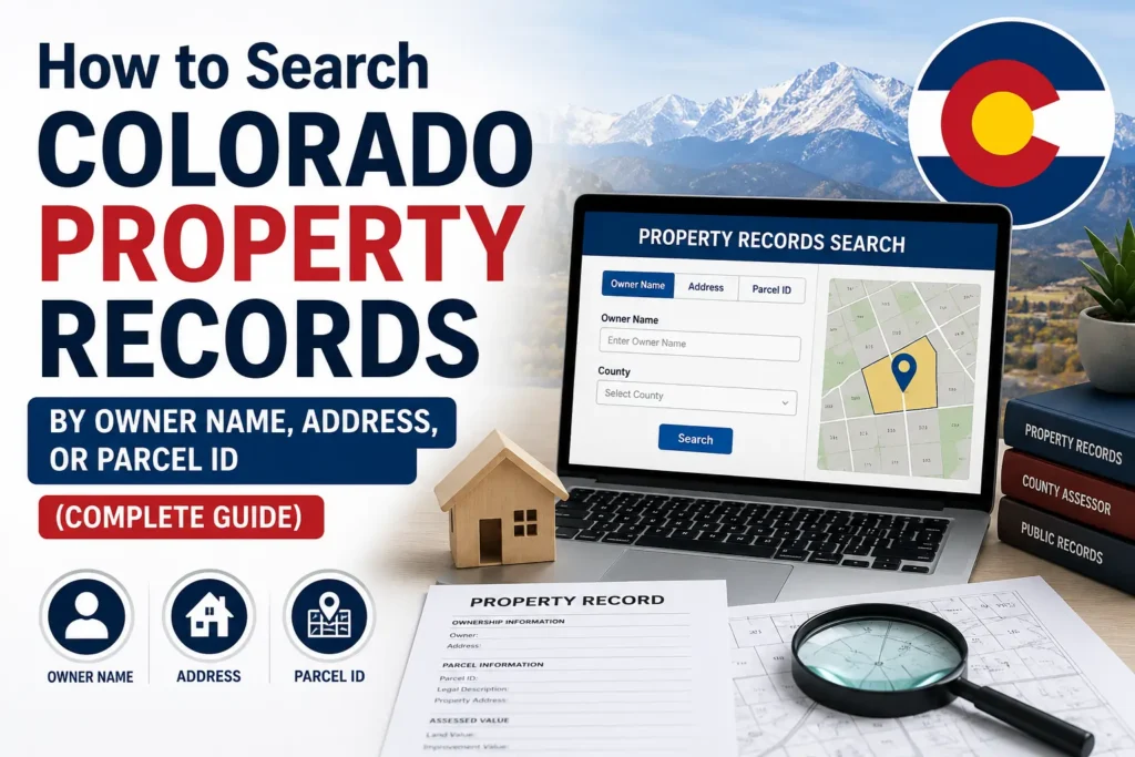 How to Search Colorado Property Records by Owner Name, Address, or Parcel ID